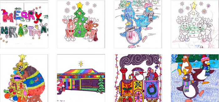 Children’s Christmas Colouring Pictures