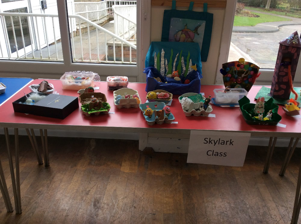 skylark class easter egg display