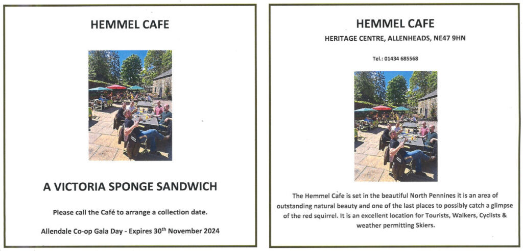 Hemmel Cafe Voucher 