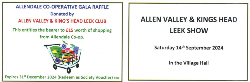 Allen Valley & King's Head Leek Club