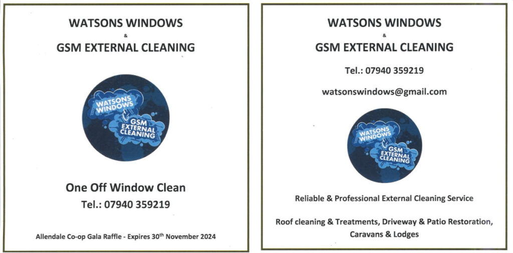 Watsons Windows & GSM External Cleaning