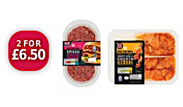 BBQ 2 for £6.50