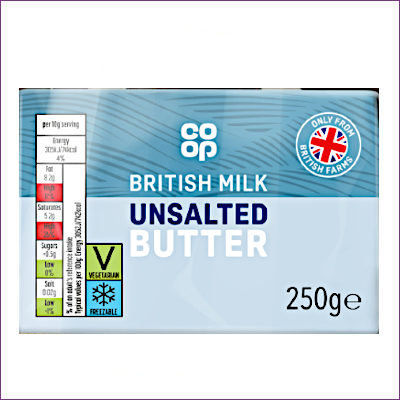 Co-op Unsalted Butter