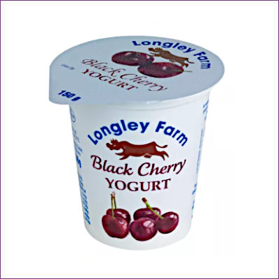 Longley Farm Black Cherry Yogurt