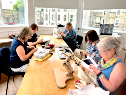 Stitch and Sew group at Allendale Forge