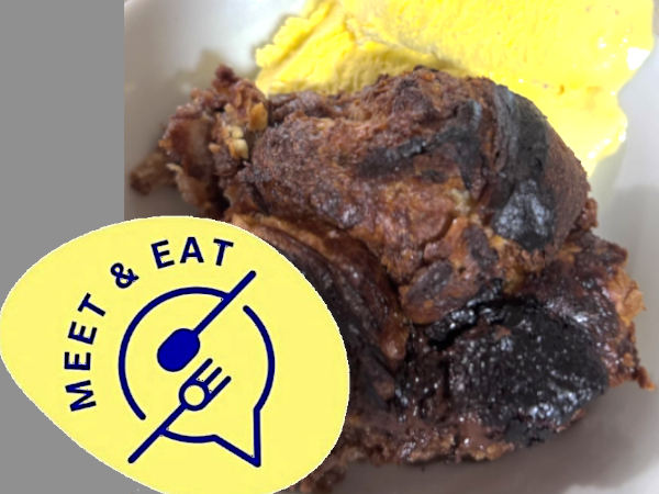 Luxury Chocolate Croissant Pudding