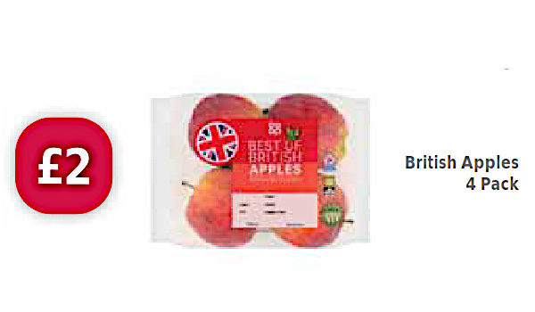British Apples 4 Pack